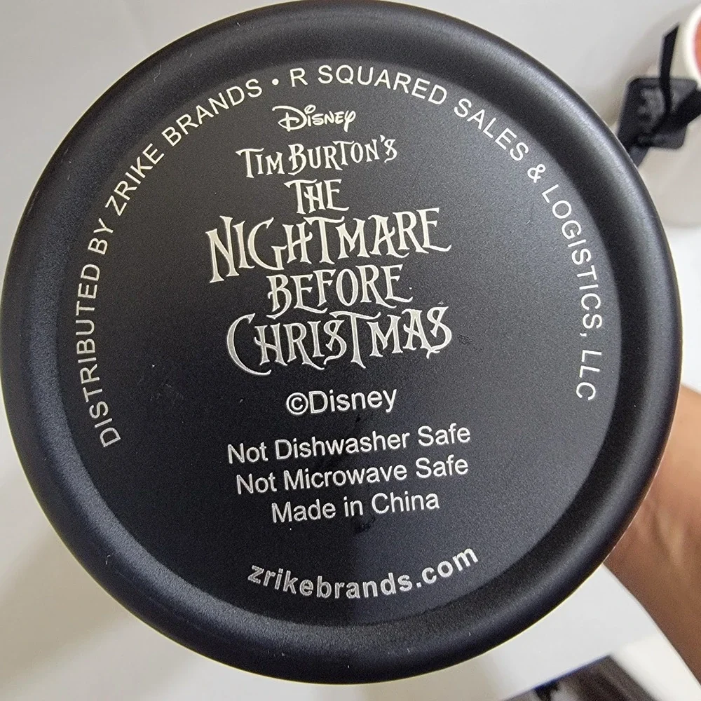 Disney The‎ Nightmare Before Christmas Jack And Sally Iconic Spiral Hill Tumbler